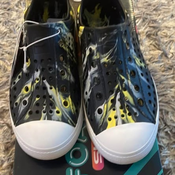 BRAND NEW boy youth skechers foamies guzman solar surge slip on shoes size 2Y - Picture 8 of 9